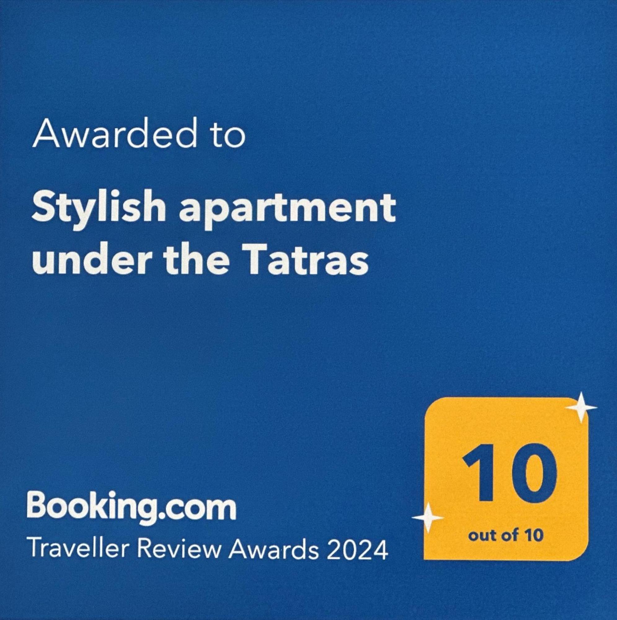 Stylish Apartment Under The Tatras Štrba Extérieur photo